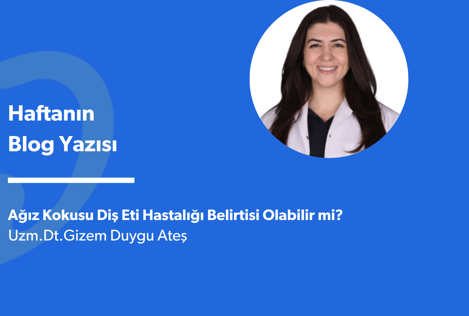 Ağız Kokusu Diş Eti Hastalığının Belirtisi Olabilir mi?