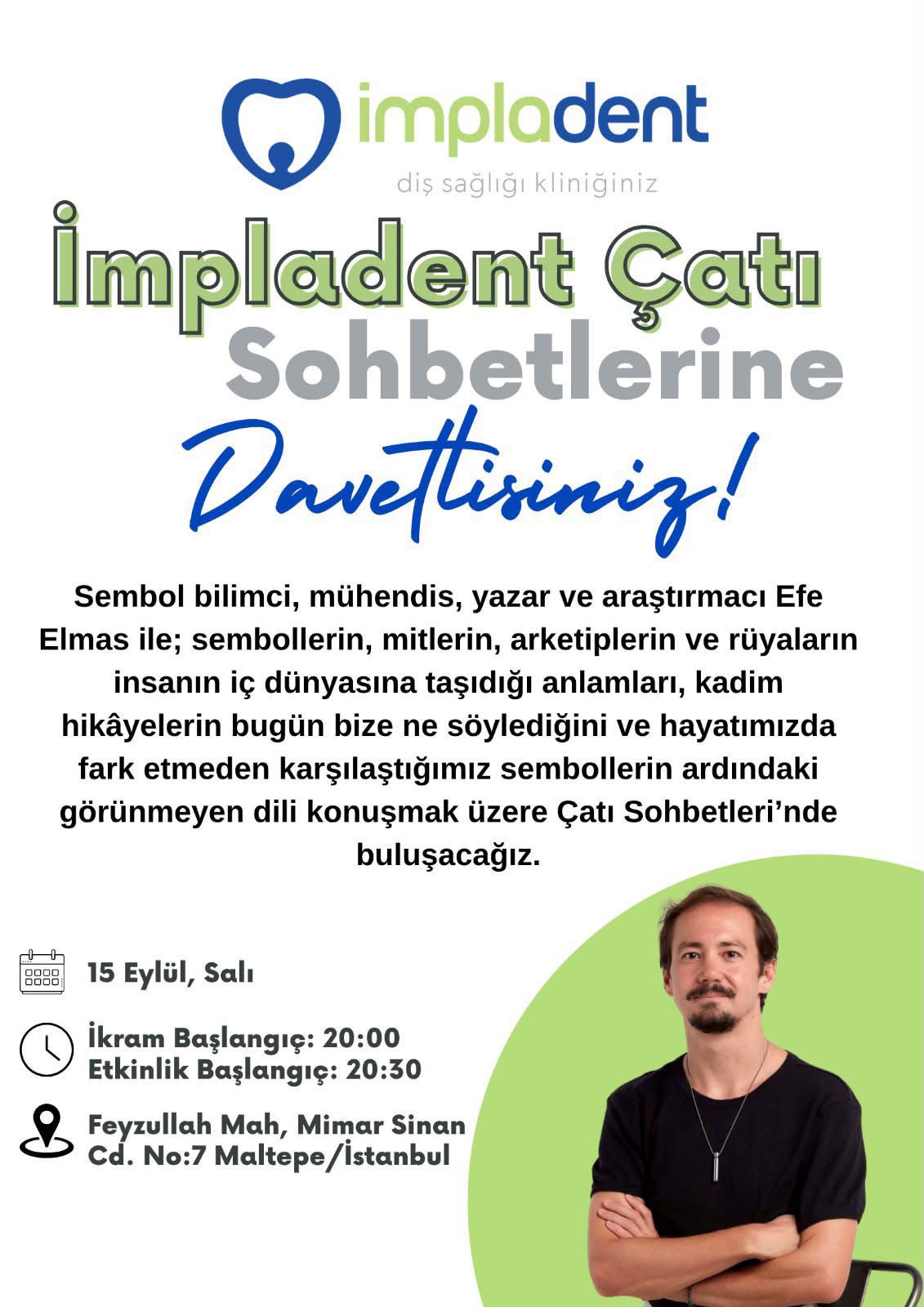 Efe Elmas ile Çatı Sohbeti Etkinliği