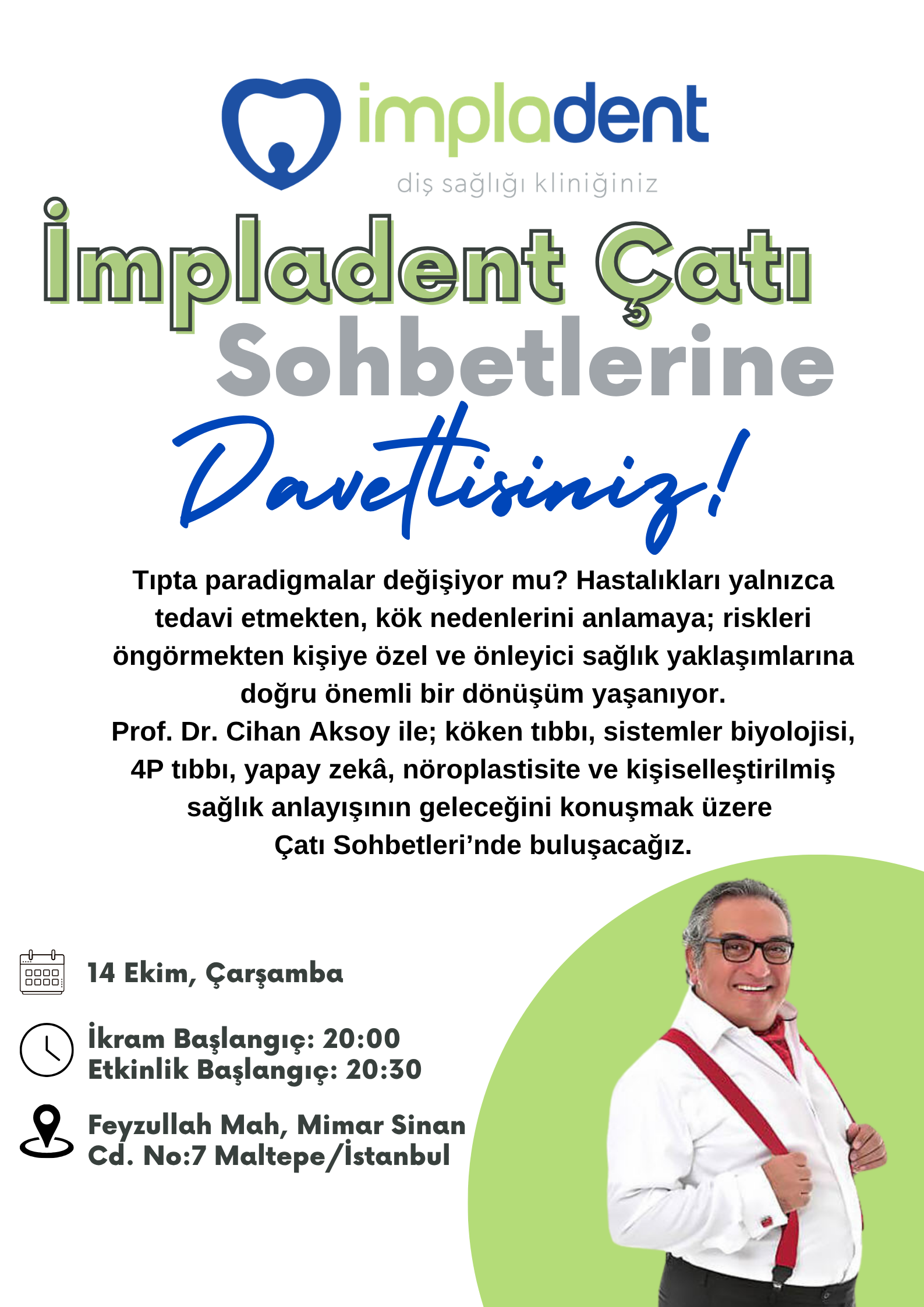 Prof. Dr. Cihan Aksoy ile Çatı Sohbeti