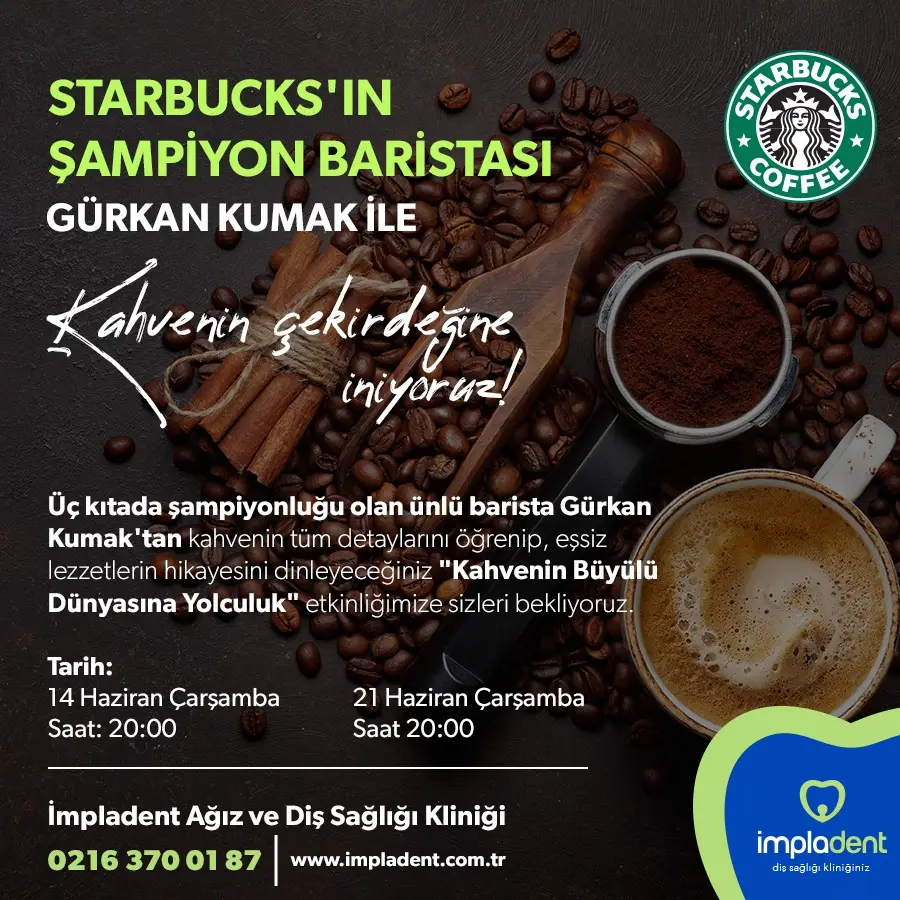 Starbucks’ın Şampiyon Baristası ile Kahve Etkinliği